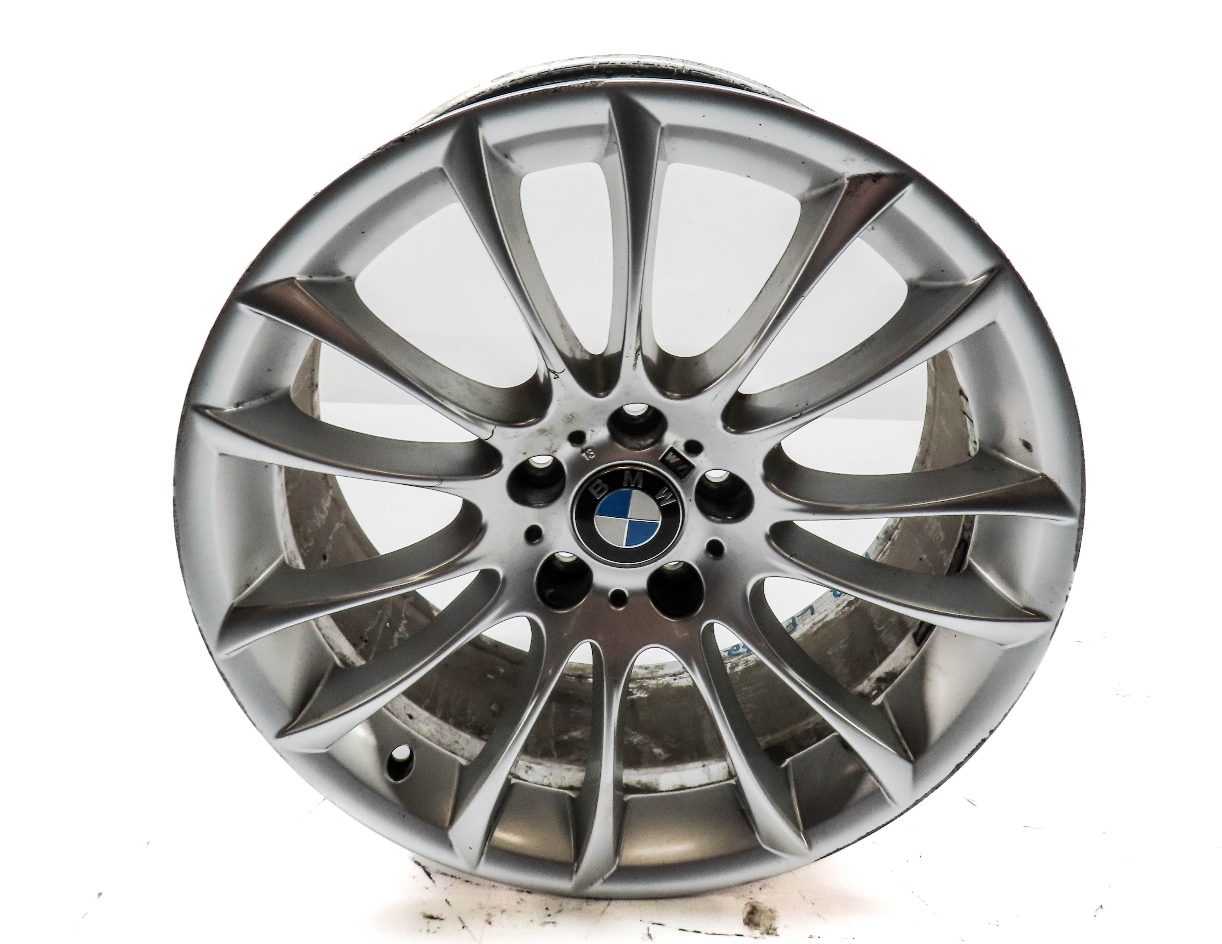 09-17 BMW 535iGT 740i 750i 760i (F01 F07) 19x8.5 - ALUMINUM 14-SPOKE WHEEL RIM — exact item pictured